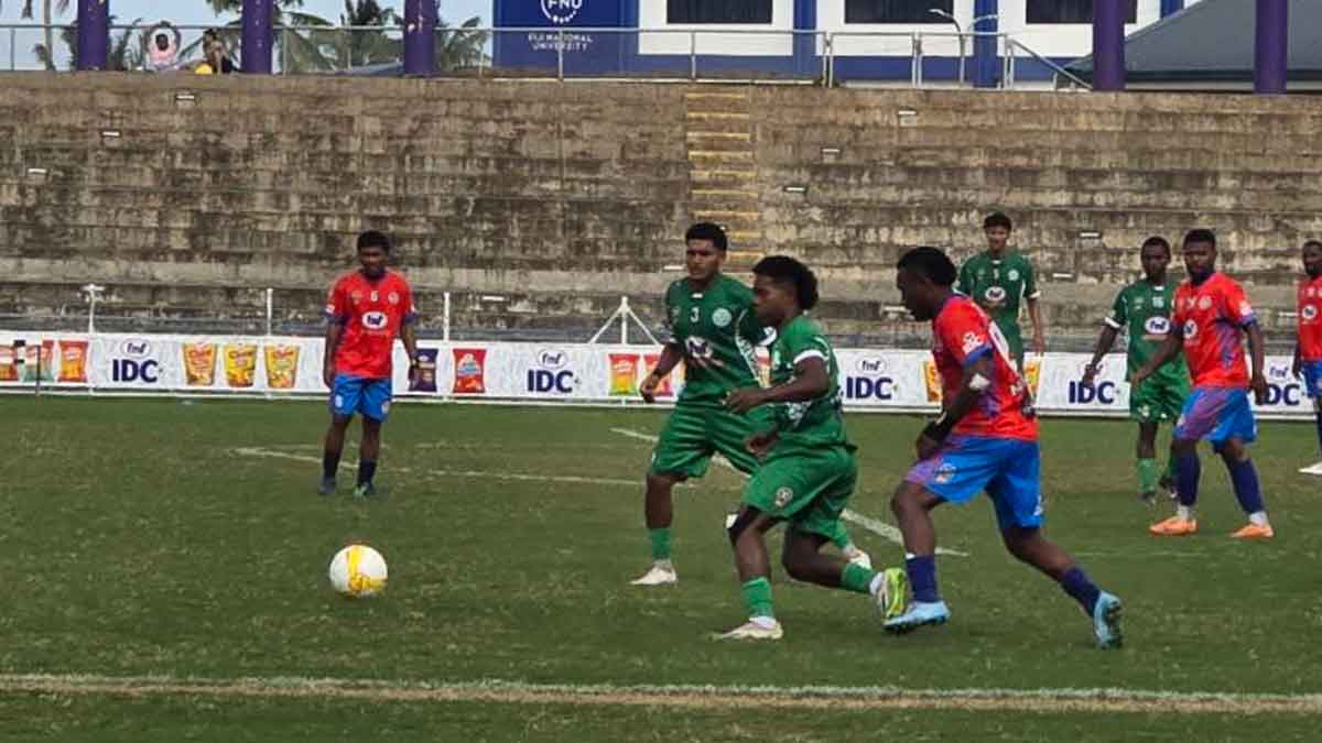 Leoru hat-trick fires Navua to 3-0 win over Nadi in FMF IDC opener