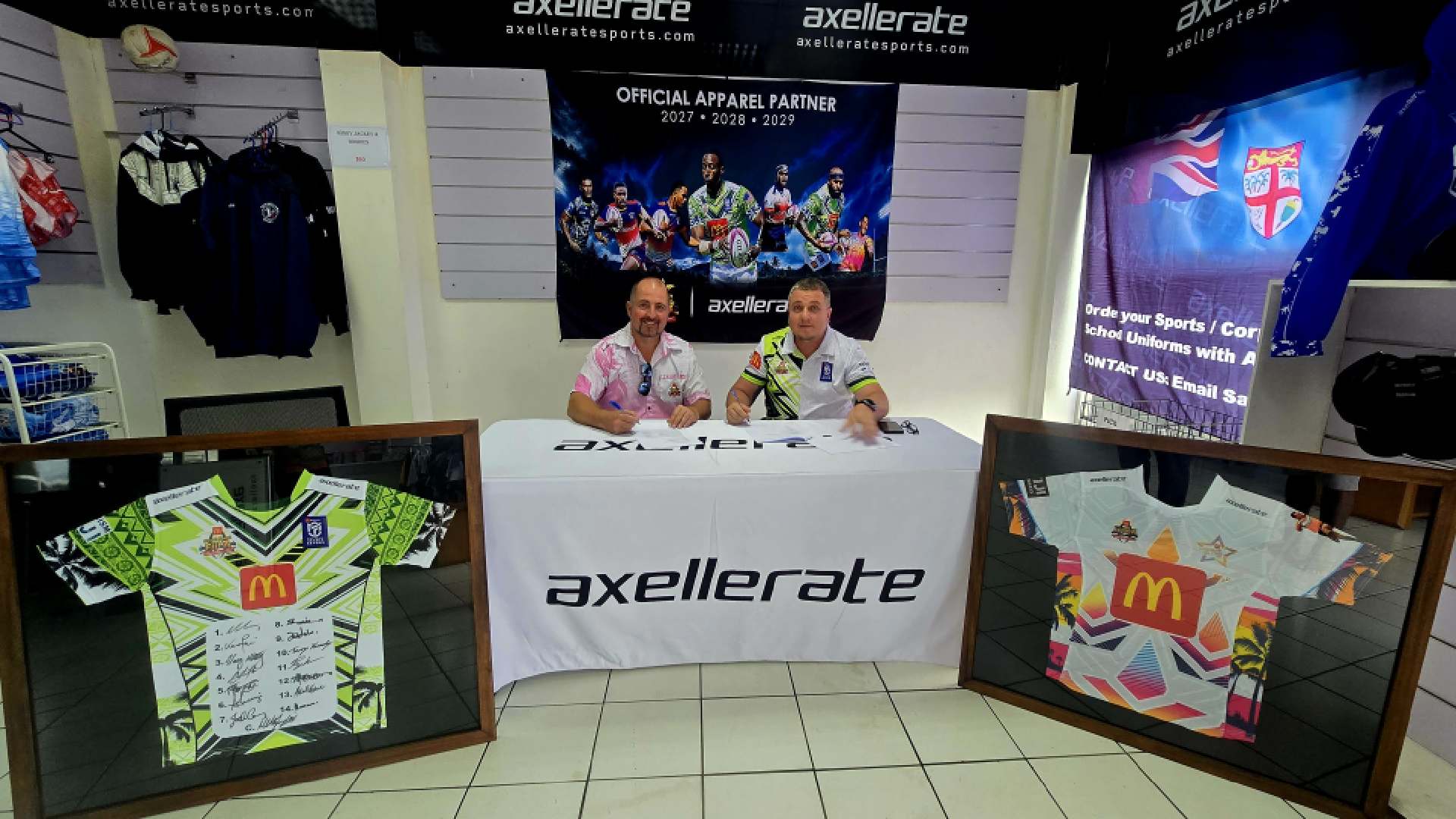 Axellerate extends Coral Coast 7s partnership for 3-year