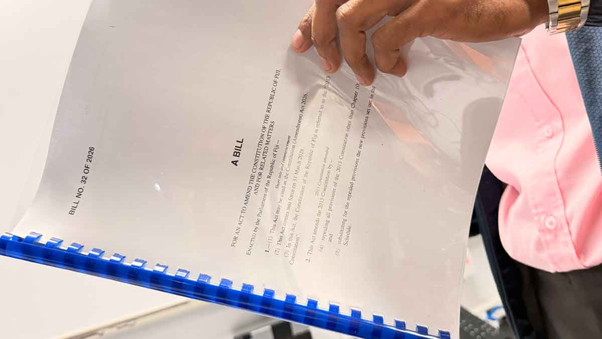 2026 Constitution Amendment Bill Tabled in Parliament