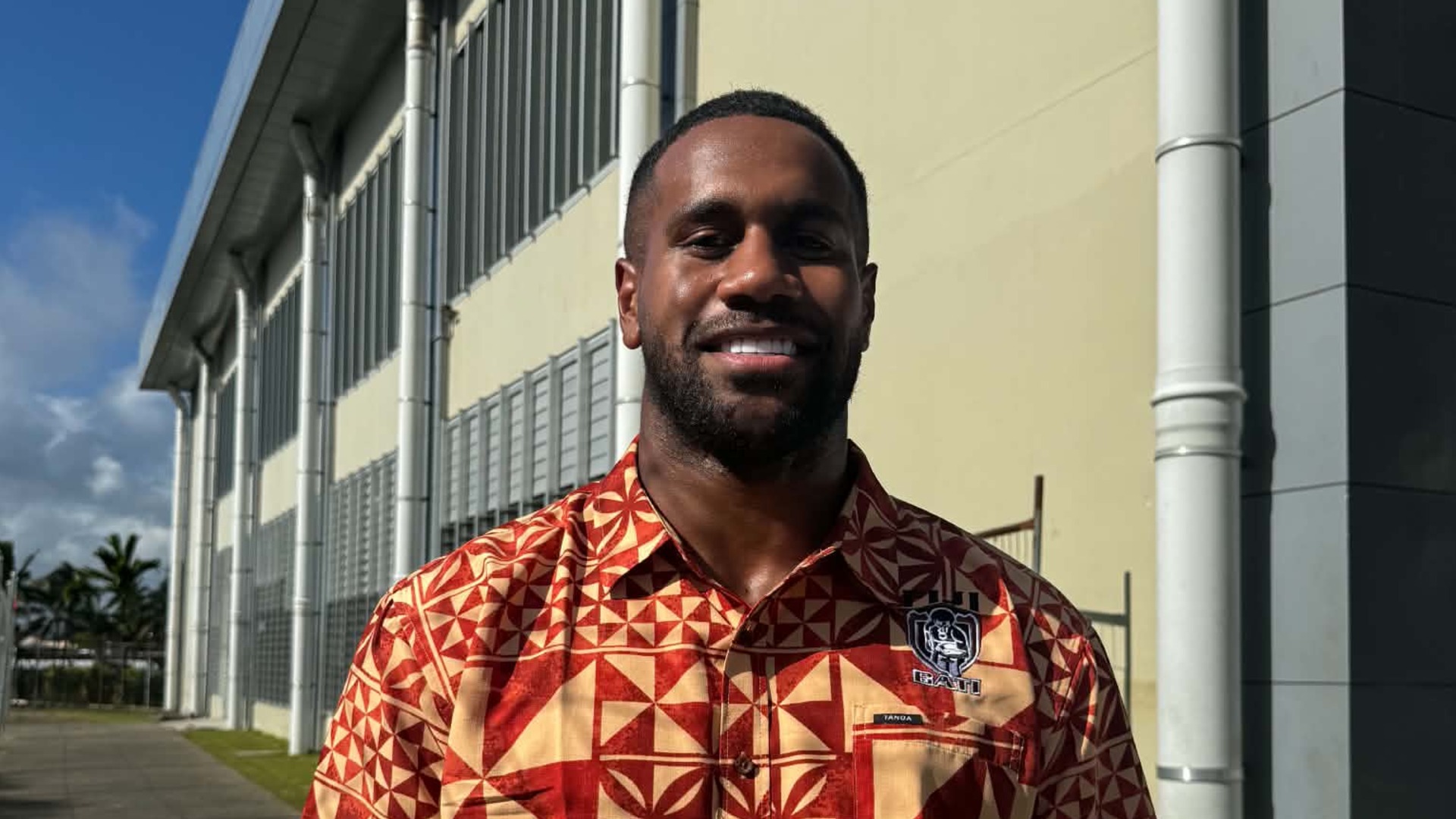Wearing the Fiji Bati jersey brings a special sense of pride for Navale
