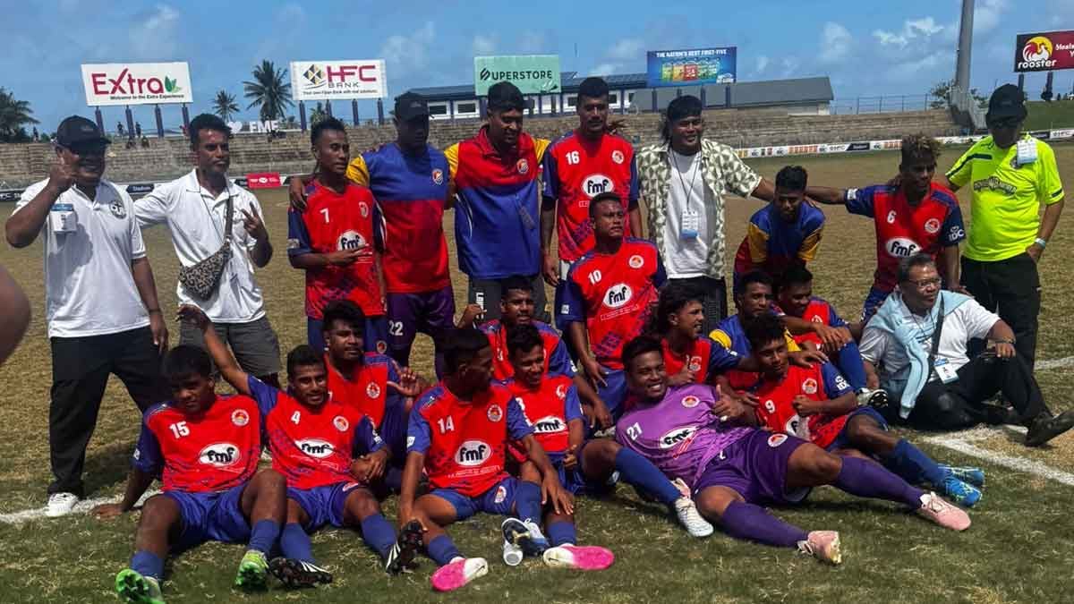 Kiribati create history with 6-1 win over Seaqaqa to claim IDC Premier Division title