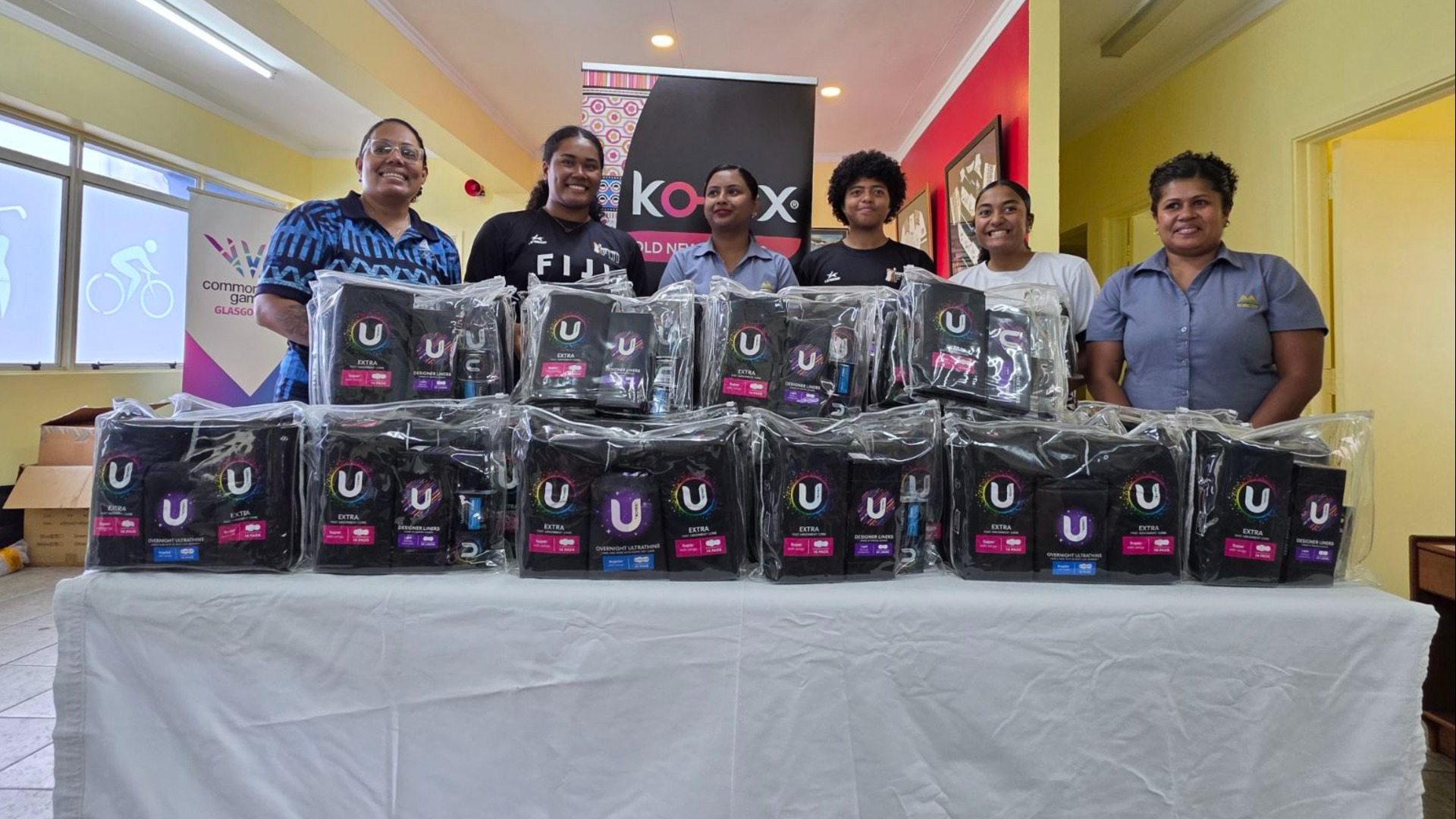 Team Fiji athletes receive hygiene packs ahead of Youth Olympic Games