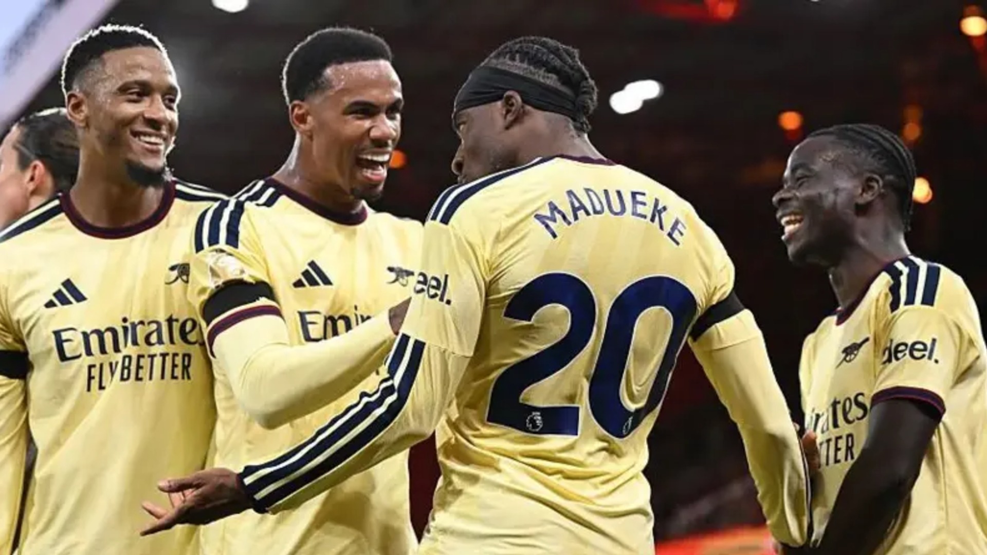 EPL: Madueke scores as Arsenal beat Nottingham Forest 1-nil