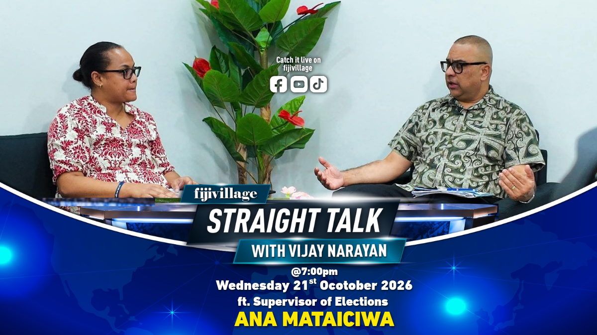 Supervisor of Elections to appear on fijivillage Straight Talk at 7pm Wednesday