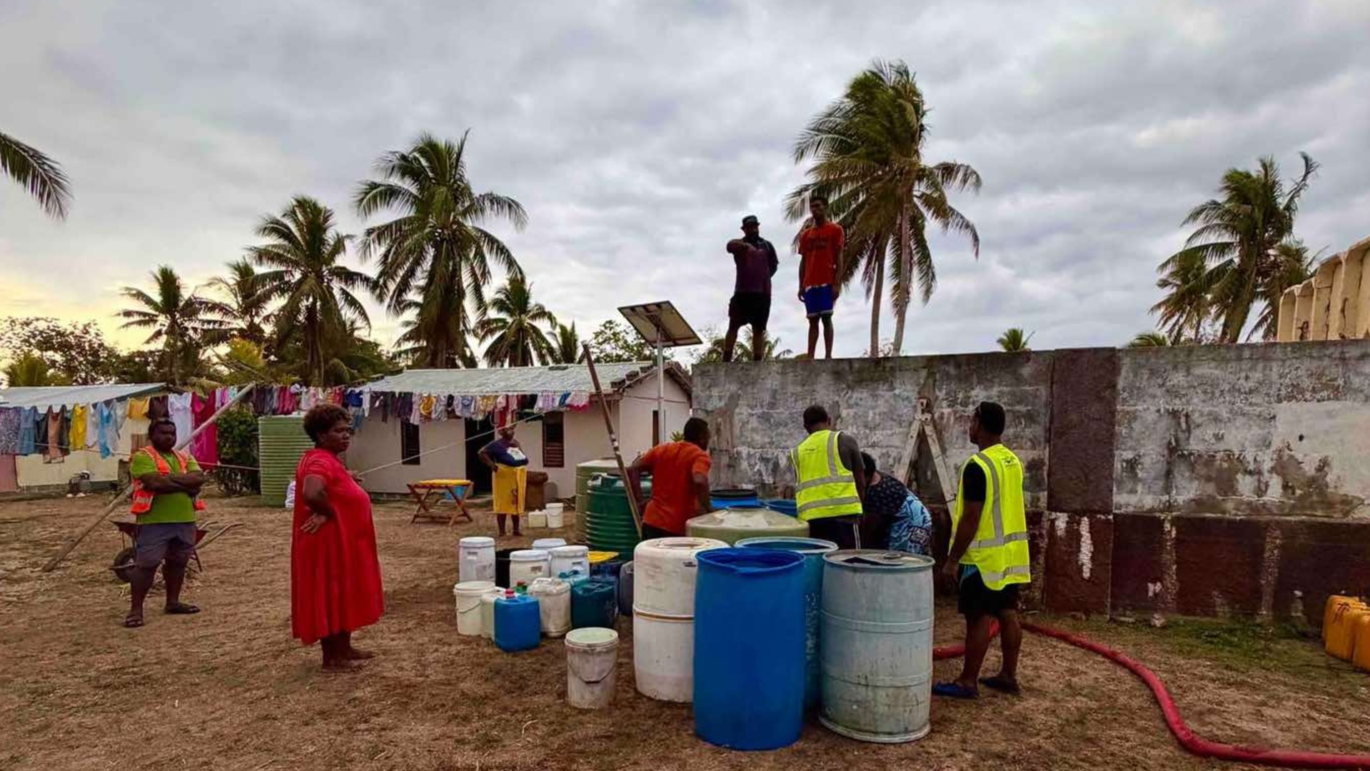 Water shortage hits Viwa Island as district nurse raises concerns over children's health