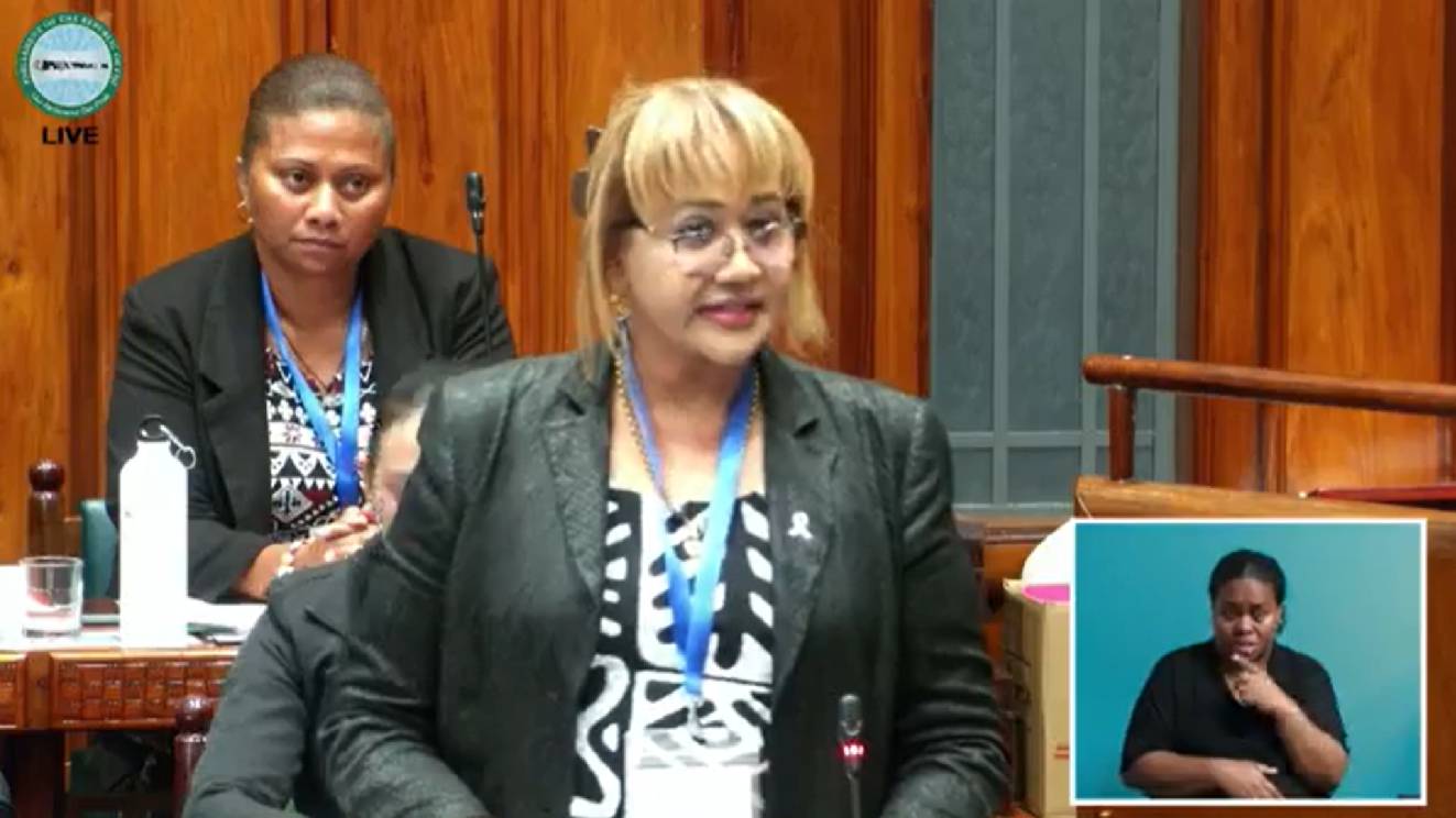 50 men, five women: PM Rogers questions gender imbalance during Fiji Women’s Practice Parliament