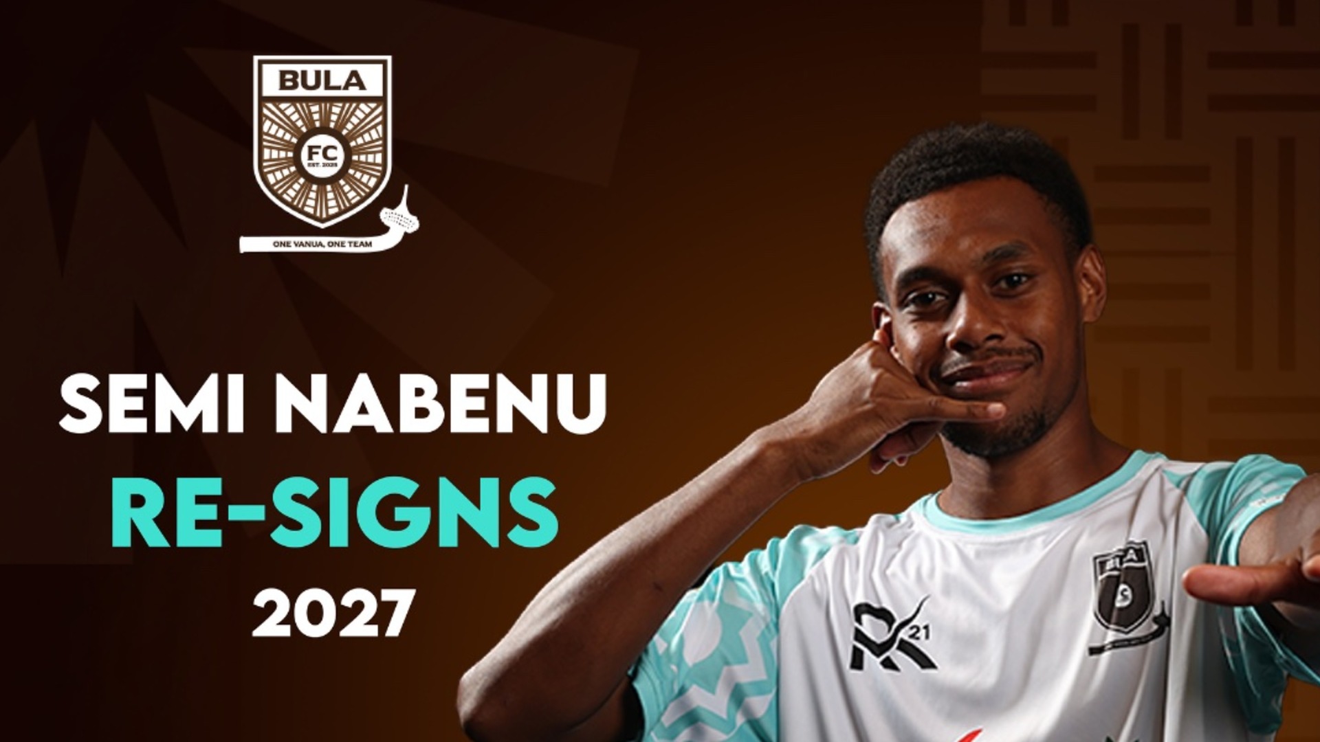 Semi Nabenu re-signs with Bula FC for 2027 season