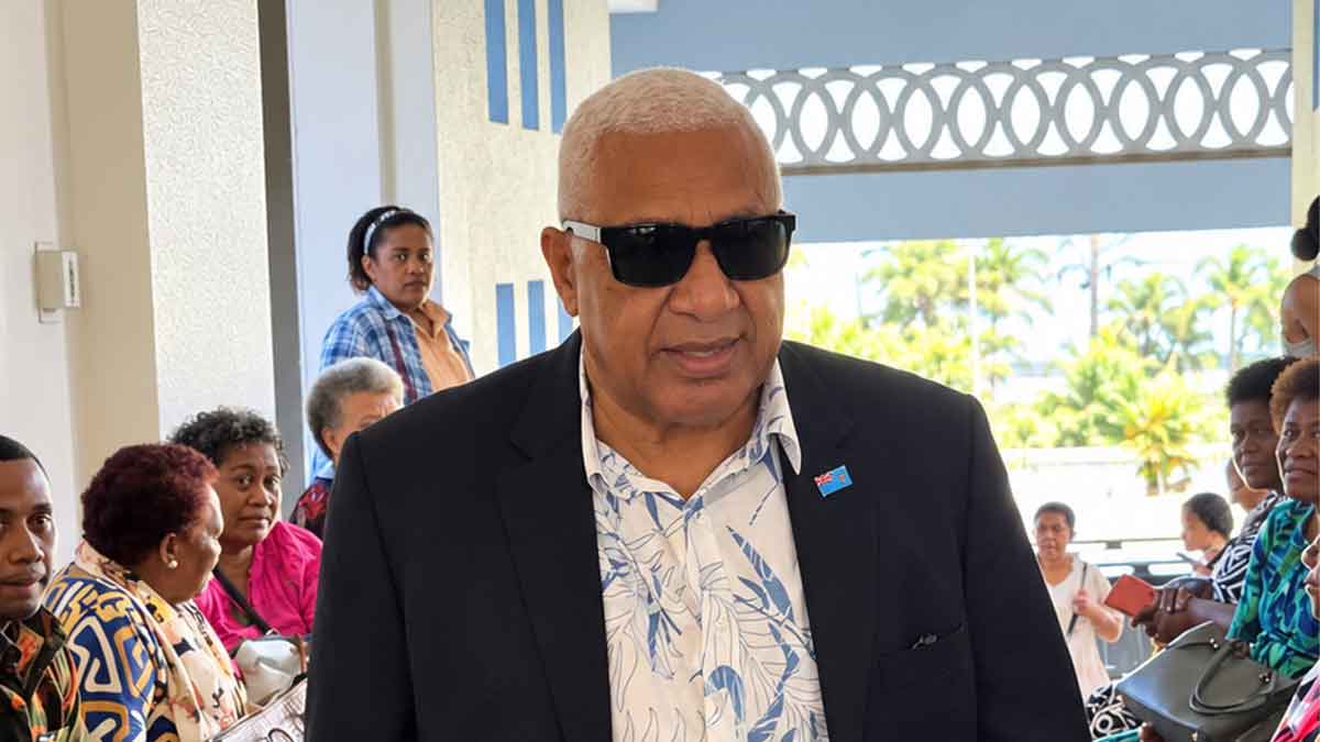 Bainimarama applies for bail to allow him to travel to NZ for his wife’s medical treatment