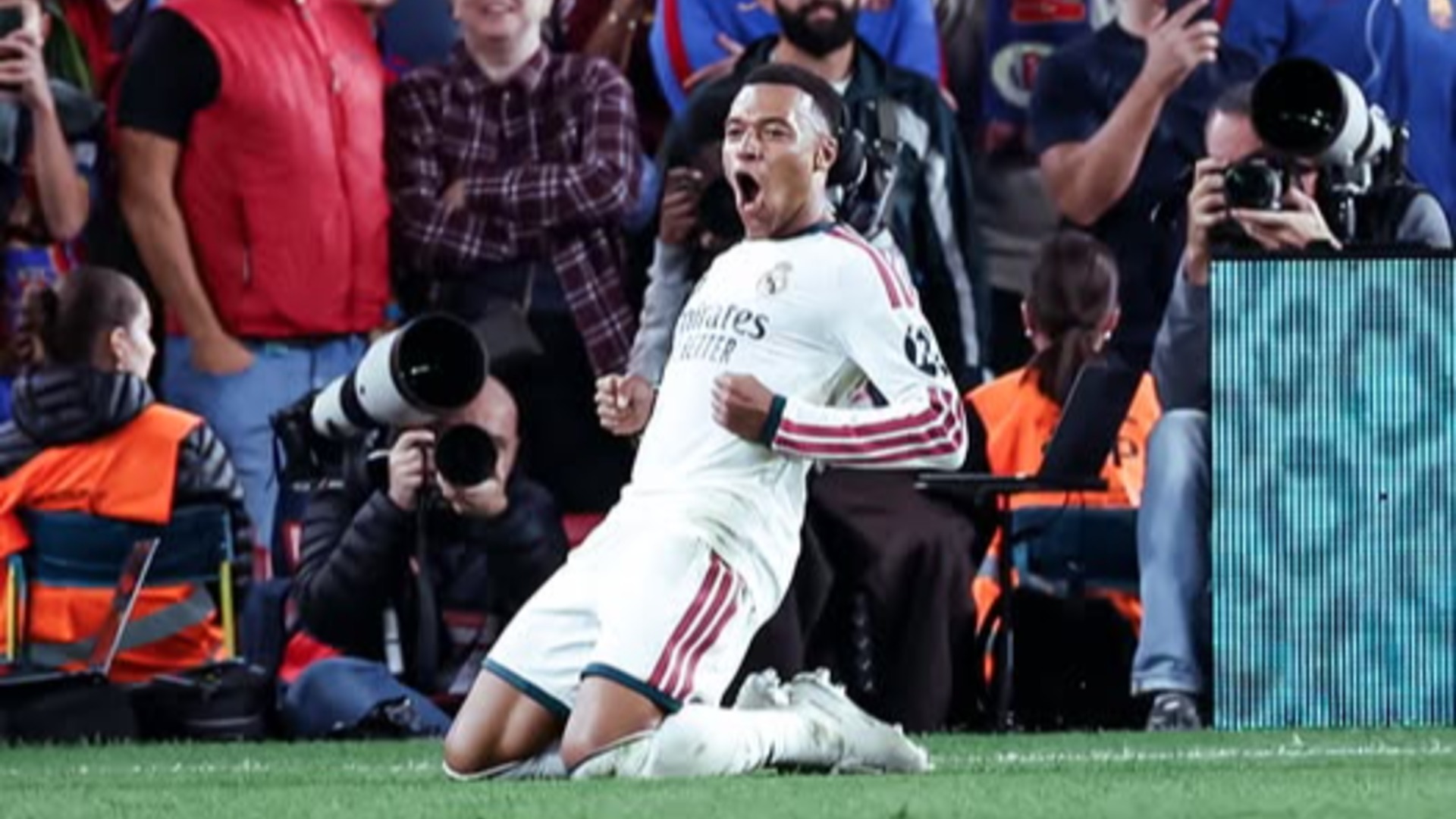 La Liga: Mbappe double gives Real Madrid 2-1 victory over Barcelona