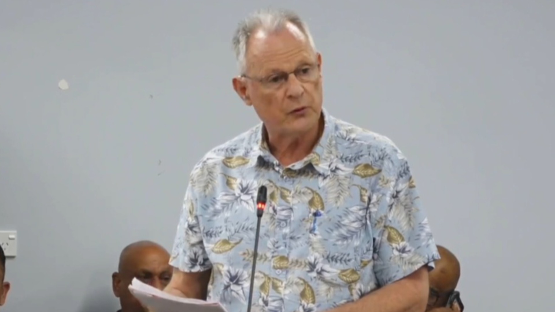 Nunnink calls for Constitution Bill process to be delayed and FICAC to be retained