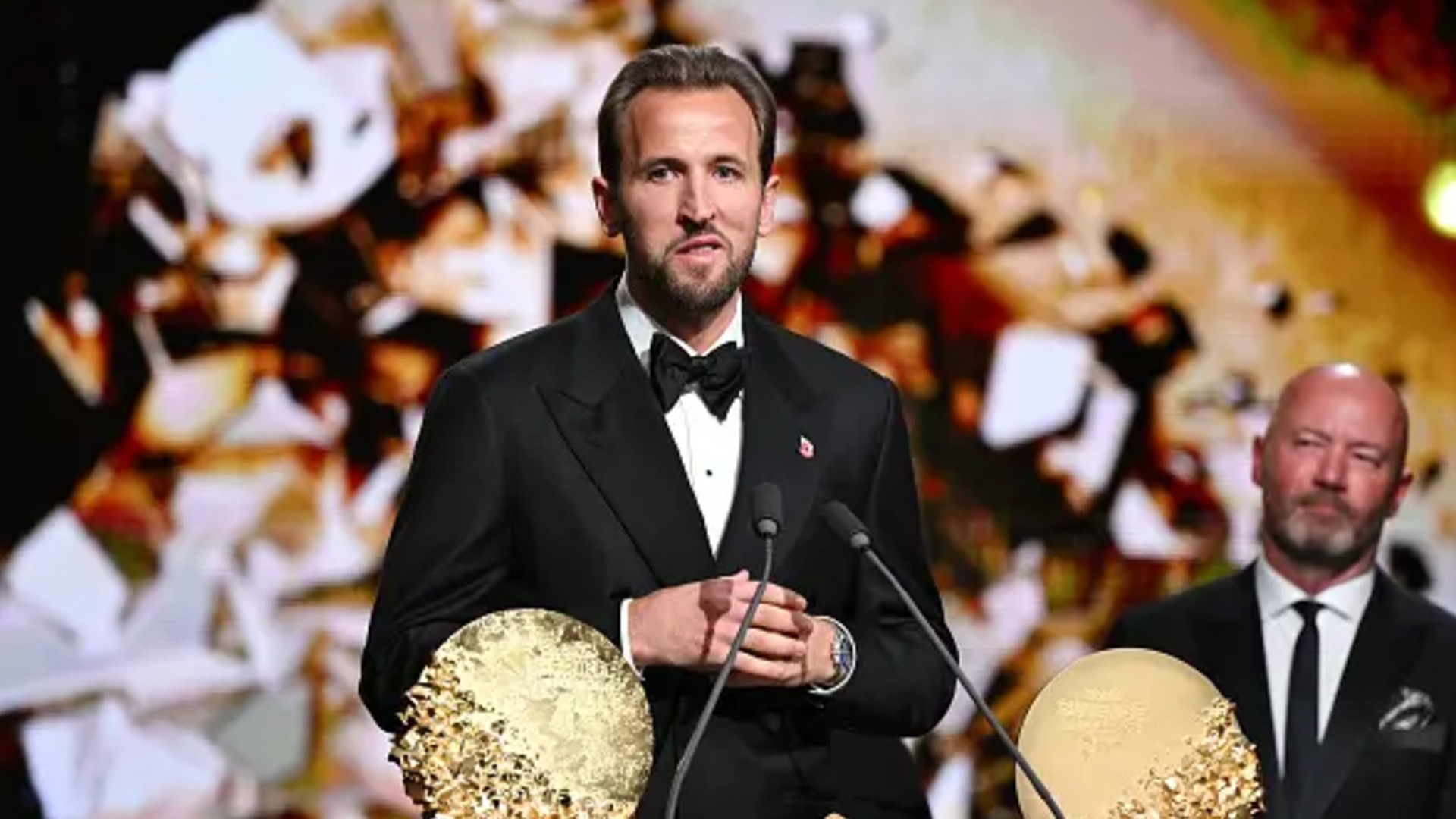 Harry Kane becomes first Englishman in 25 years to win Men's Ballon d'Or