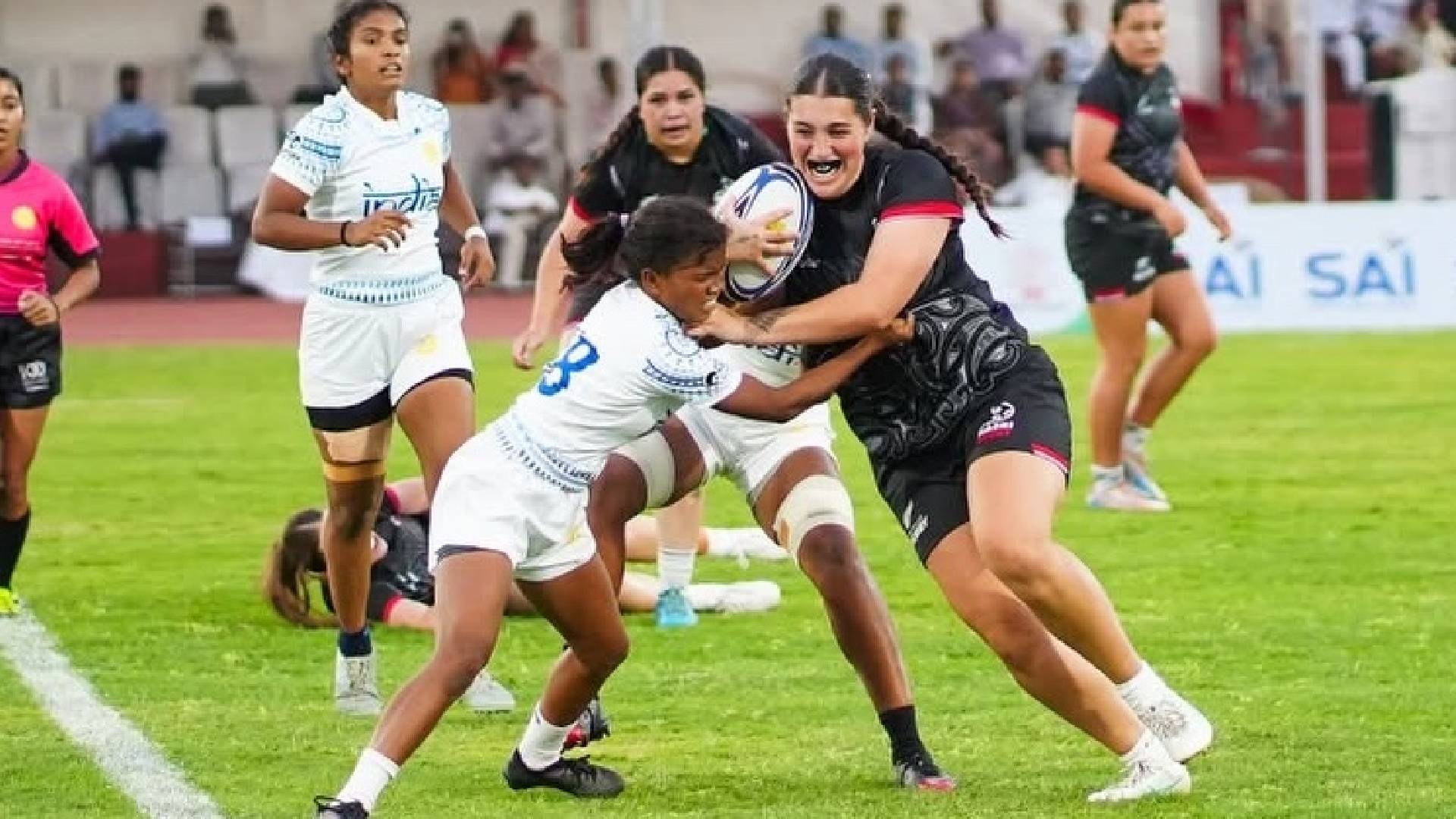 India's U20 women's rugby team stuns Māori sevens side 17–0 in historic victory