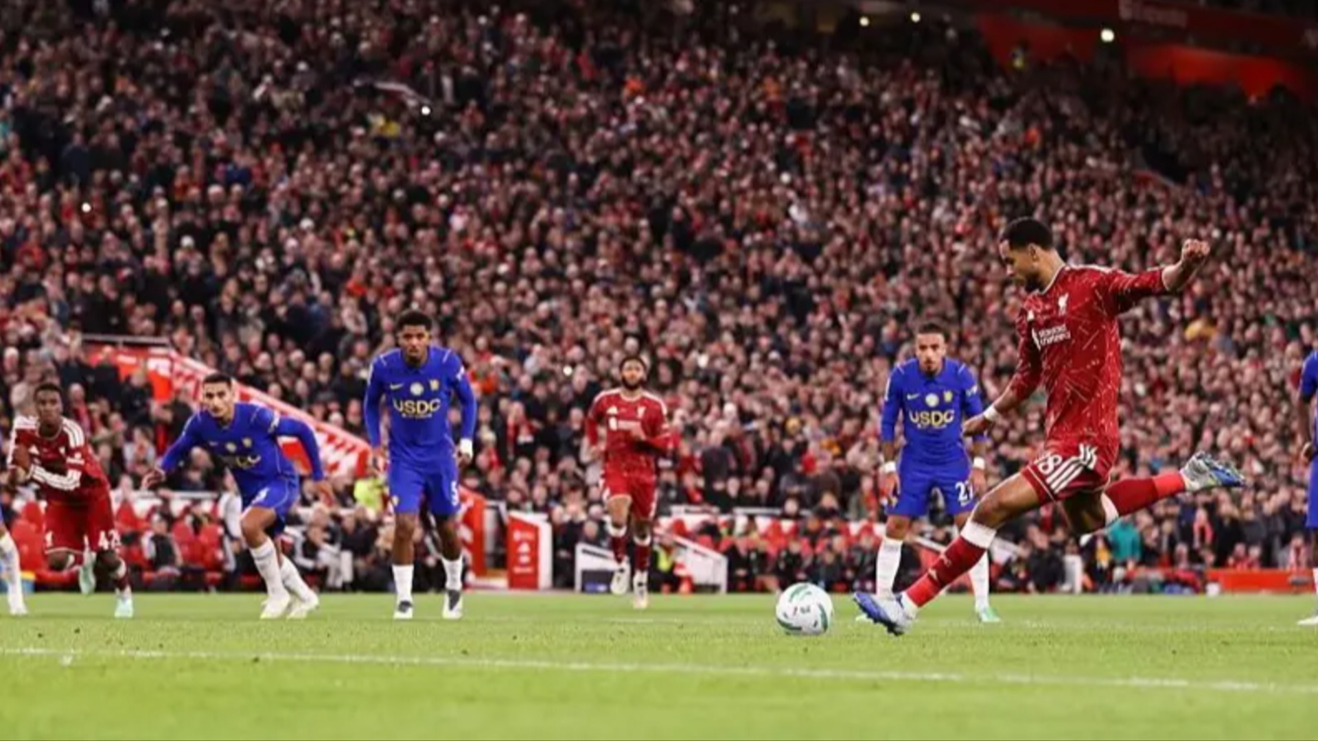 Liverpool beat Chelsea on penalties to set up Bournemouth clash in Carabao Cup quarter-finals