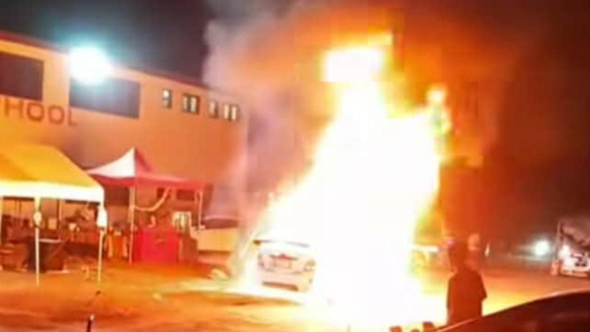 Car fire at Namaka Public School raises safety concerns at Nadi show