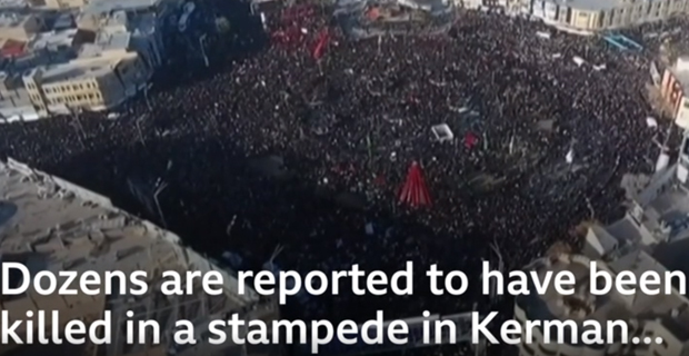 Qasem Soleimani: Stampede kills 50 mourners at burial in Iran