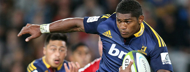 Naholo to start on the wing for Highlanders against Crusaders