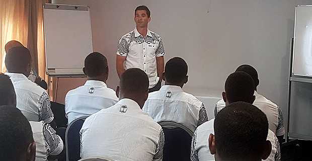 Baber happy to have his family in Fiji