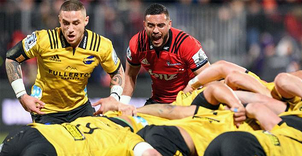Crusaders after their first away win against the Hurricanes since 2012