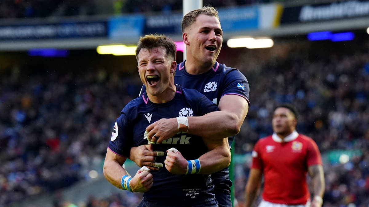 Eight-try Scotland sweep aside ill-disciplined Tonga