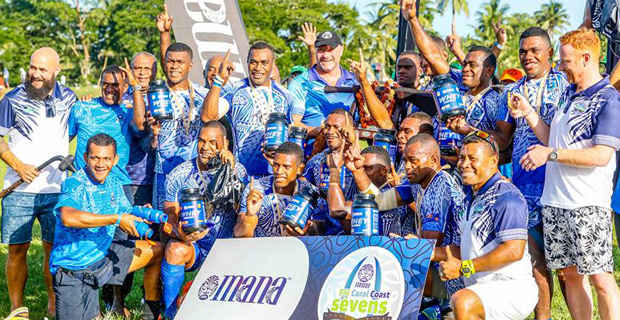 Police are the new champions of the Mana Whey Fiji Coral Coast 7s