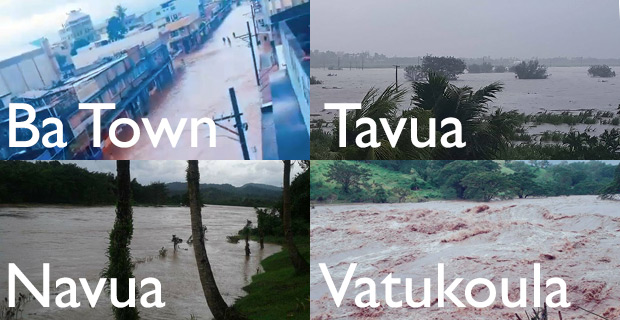 Flood warning is now in force for most town areas across the country