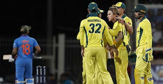 Australia defeat India by 32 runs in One Day international 