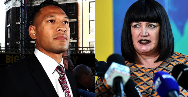 Rugby Australia cannot categorically rule out the possibility of Folau returning to the rugby code - Castle