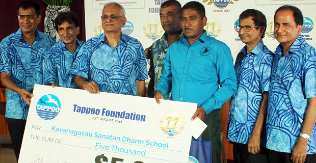 Tappoo Foundation donates $150,000 to commemorate founder