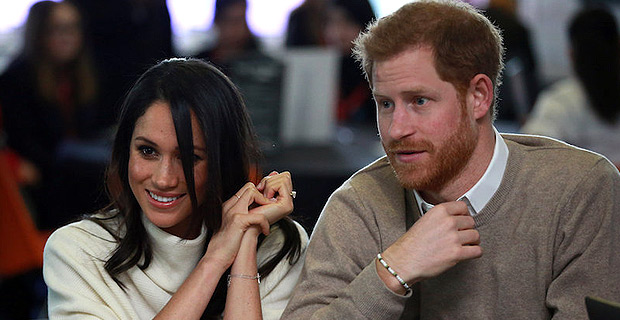 People in high spirits as they anticipate arrival of Duke and Duchess of Sussex