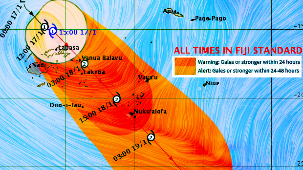 TC Tino moves closer to the Northern Division