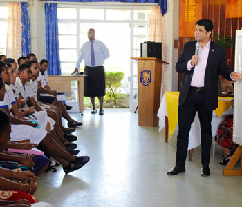 Student raises issue on abuse of government resources 