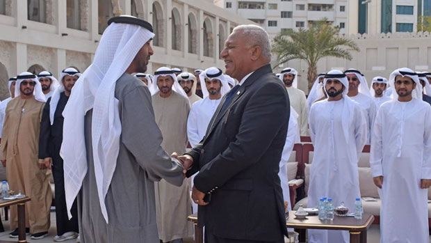 PM extends invitation to Crown Prince of Abu Dhabi to visit Fiji