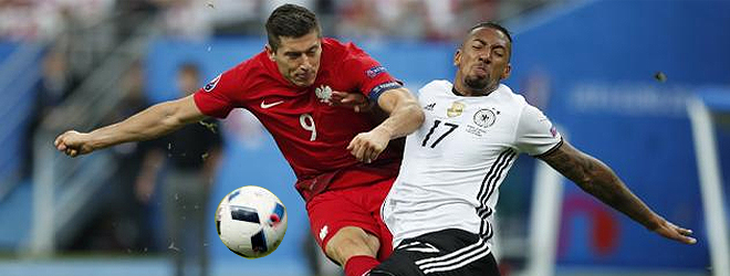 Poland holds Germany to 1-all draw