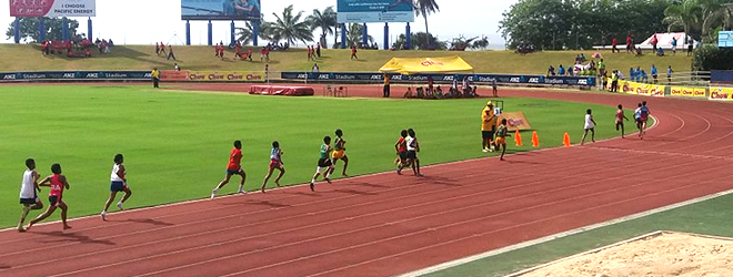 Ra and Bua lead boy's and girl's divisions at FMF Chow Games