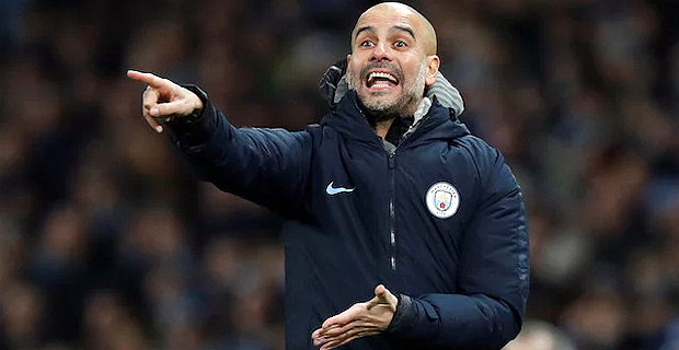 Man City manager warned by FA after touchline behaviour against Liverpool