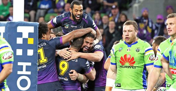 Vunivalu continues impressive form to help Storm beat Raiders