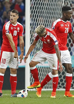 Switzerland holds France, qualifies for last 16 in Euro 2016
