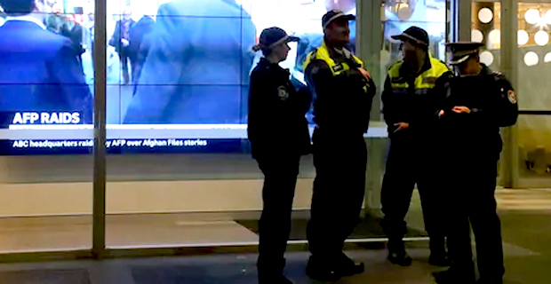 Australian Broadcasting Corp raided by police
