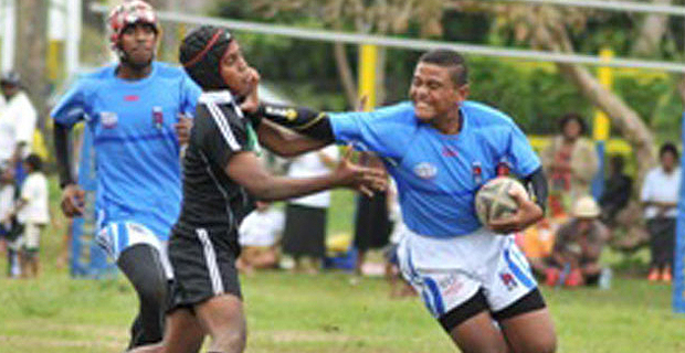 Suva Blues defeat Naitasiri in quarter final match of Kaji Rugby Tournament 