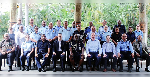 Acting Commissioner of Police Tudravu opens the inaugural forum for Pacific Road Policing Leaders