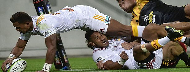 Tamanivalu scores two tries for Chiefs to beat Hurricanes
