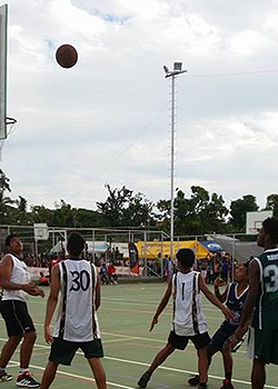 Secondary Schools Basketball Championship semifinal's underway