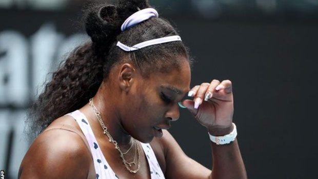 Williams knocked out of the Australian Open