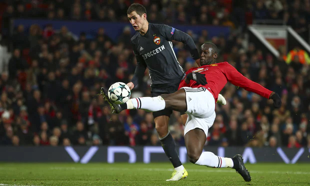 Man United beats CSKA Moscow in Champions League