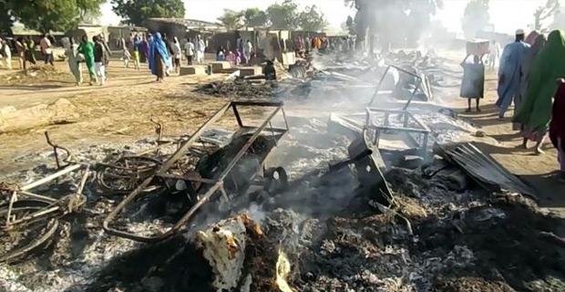 Mourners killed by Boko Haram militants at a funeral in north Nigeria