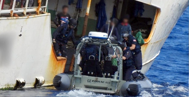 About 160 Vessels Inspected During NZ - Fiji Patrols