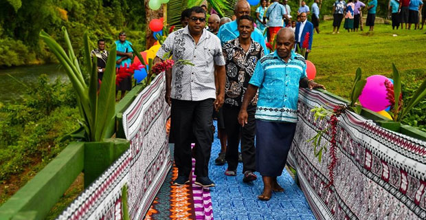 Over 300 villagers and students of Burenitu District School in Nabukelevu to benefit from the newly constructed bridge
