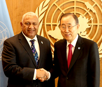 PM invites UN Secretary General to visit Fiji 