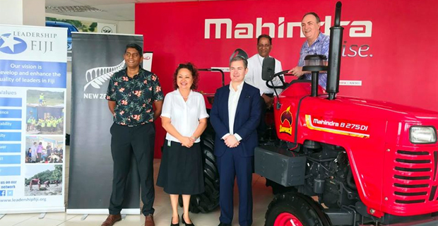 Leadership Fiji in partnership with NZ High Commission hands over tractor to Monfort Boys Town