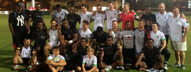 Fiji 7s team play friendly games in Dubai      